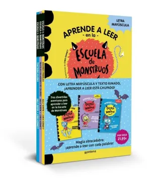 Aprender a Leer en la Escuela de Monstruos - Pack con los Libros 4, 5 y 6