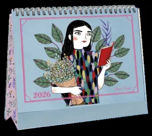 Calendario de Mesa 2026 María Hesse