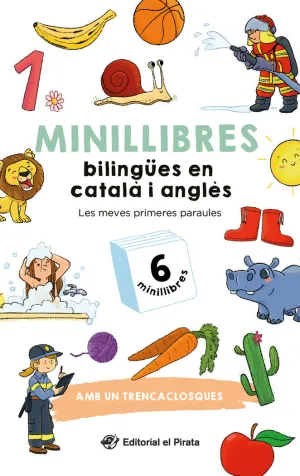 MINILLIBRES BILINGÜES EN CATALÀ I ANGLÈS - LES MEVES PRIMERES PARAULES