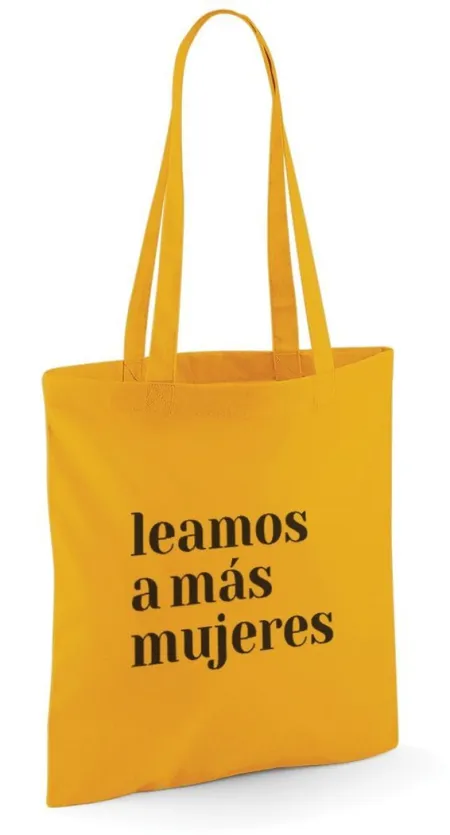 Bolsa Leamos a Más Mujeres - Mostaza