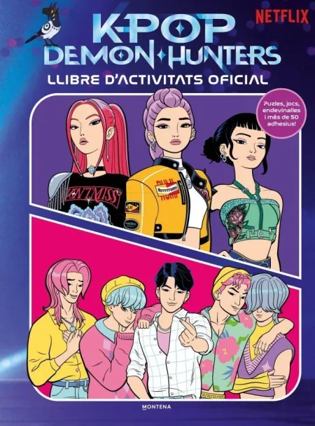 Kpop Demon Hunters - Llibre DActivitats Oficial
